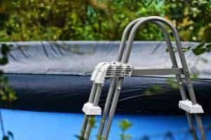 removing an above ground pool cover
