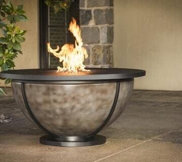 natural gas fire pit