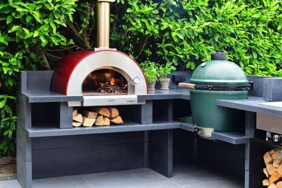 tabletop wood fired pizza oven