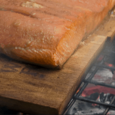 how to grill on a cedar plank