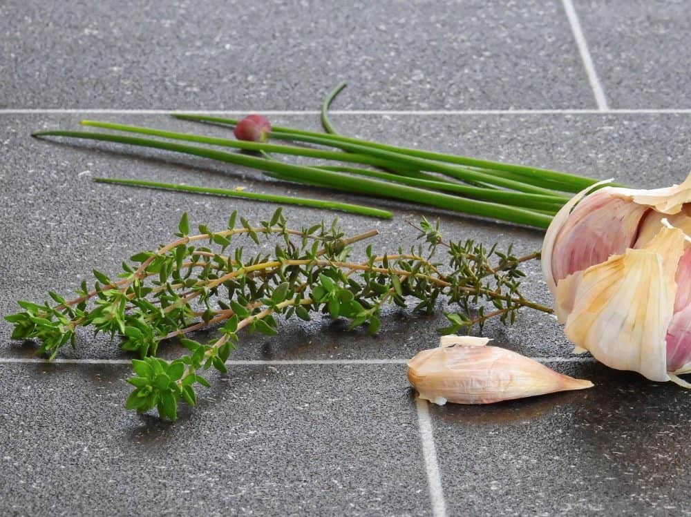 garic and rosemary to use on a smoked leg of lamb