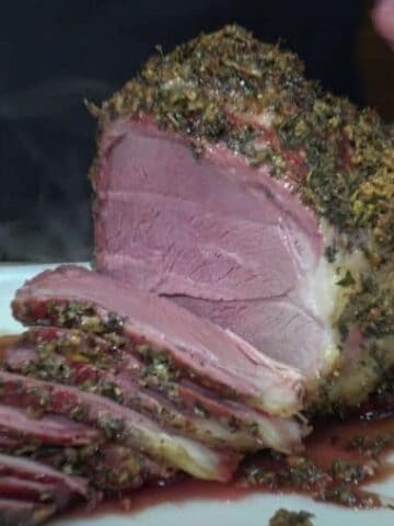 smoked leg of lamb