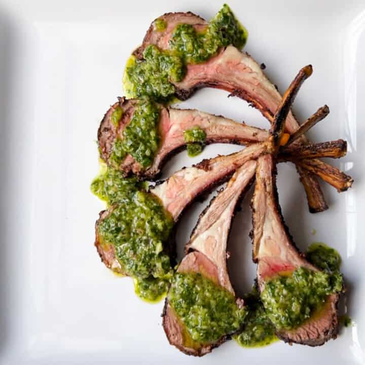 Smoked Rack of Lamb on a Pit Boss Pellet Grill Mad Backyard