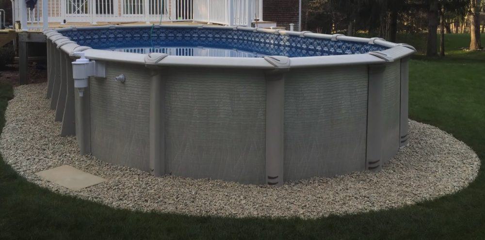 Level Ground For A Pool Without Digging, Landscaping Rocks Around Above Ground Pools