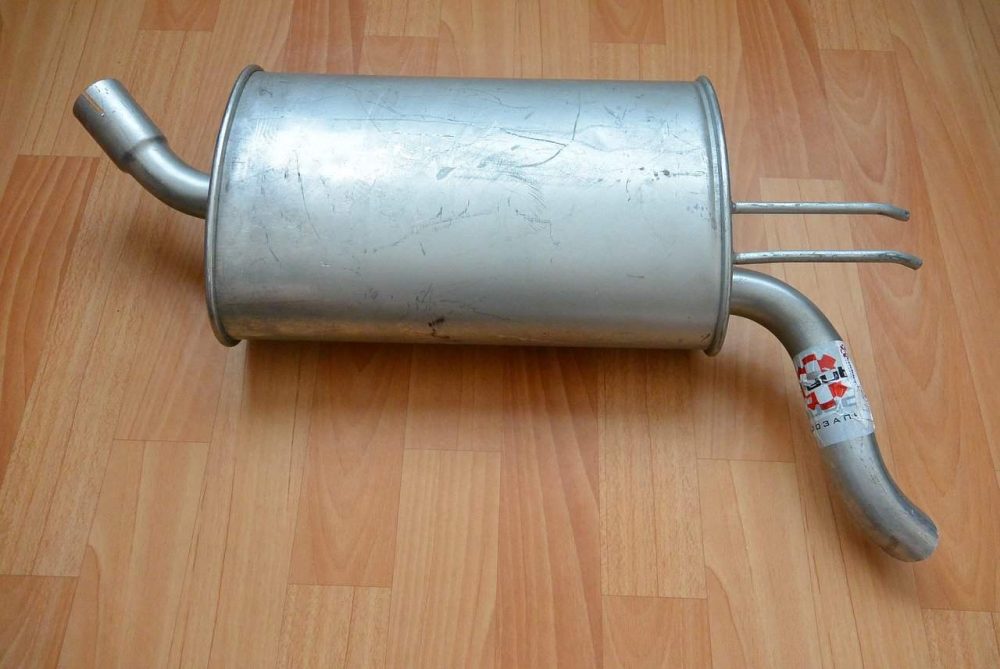 a lawn mower muffler