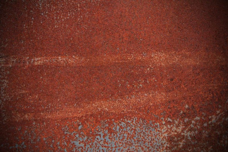 rust accumulating from not seasoning a pit boss pellet grill