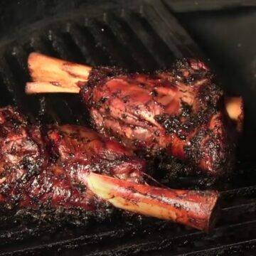 smoked lamb shanks