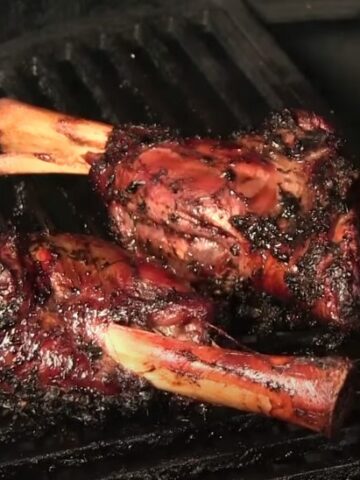 smoked lamb shanks