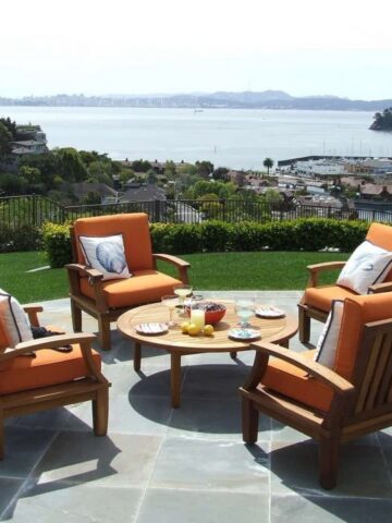 types of wood outdoor furniture