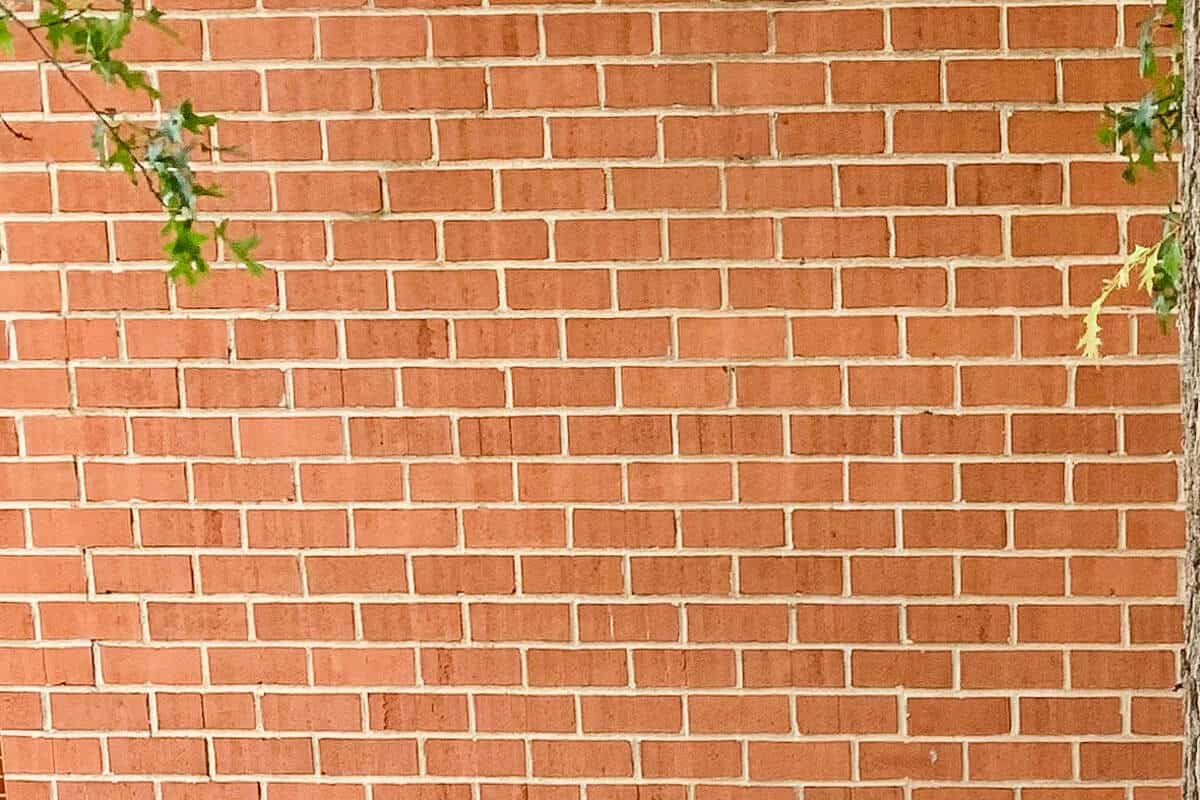 a brick wall