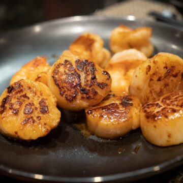 smoked scallops on a smoker