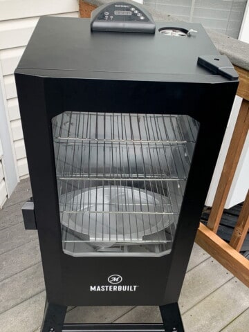 A Masterbuilt electric smoker