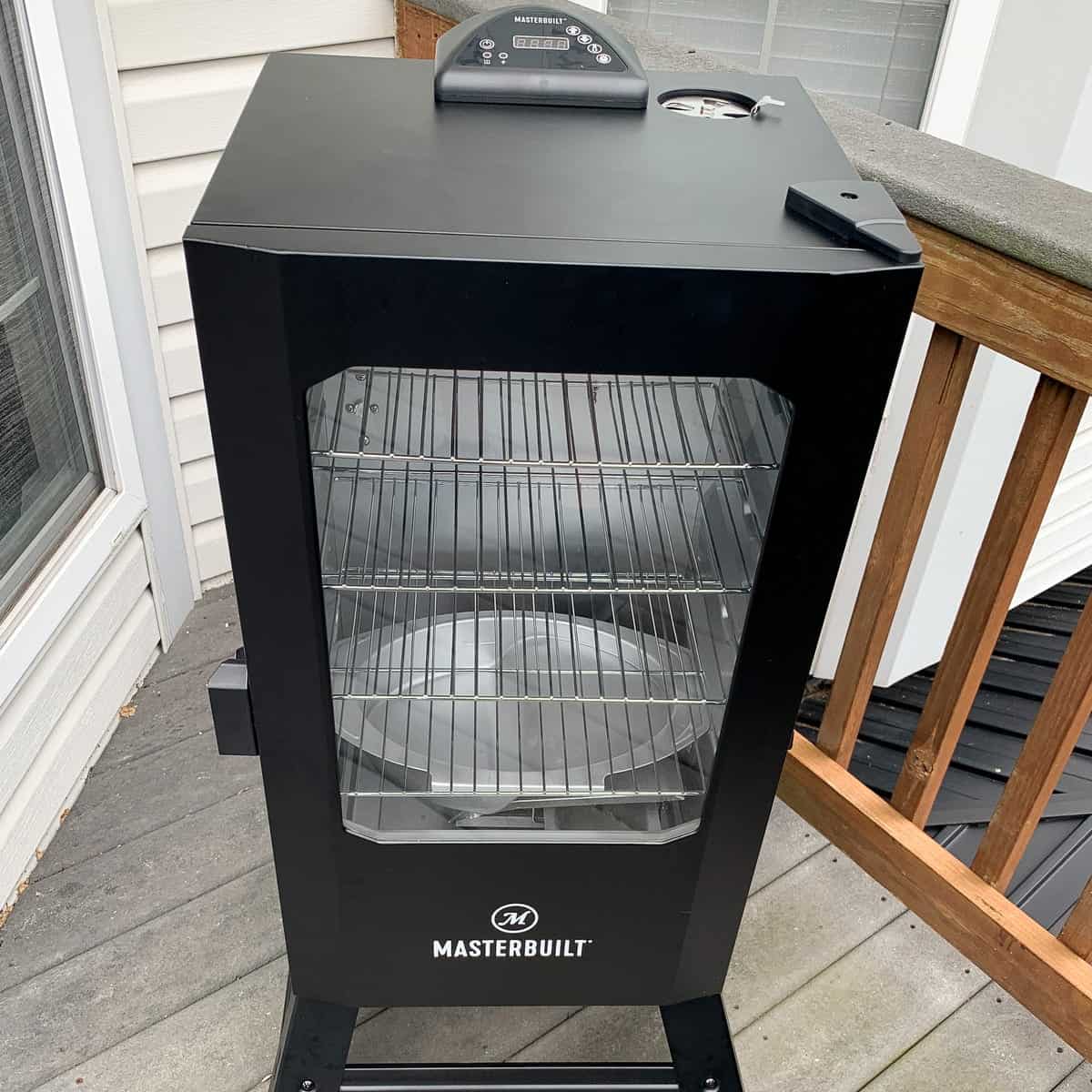 A Masterbuilt electric smoker