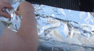 wrapping baby back ribs in foil for traeger