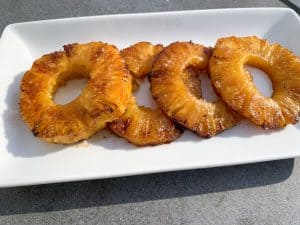 smoked pineapple rings