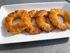 smoked pineapple rings