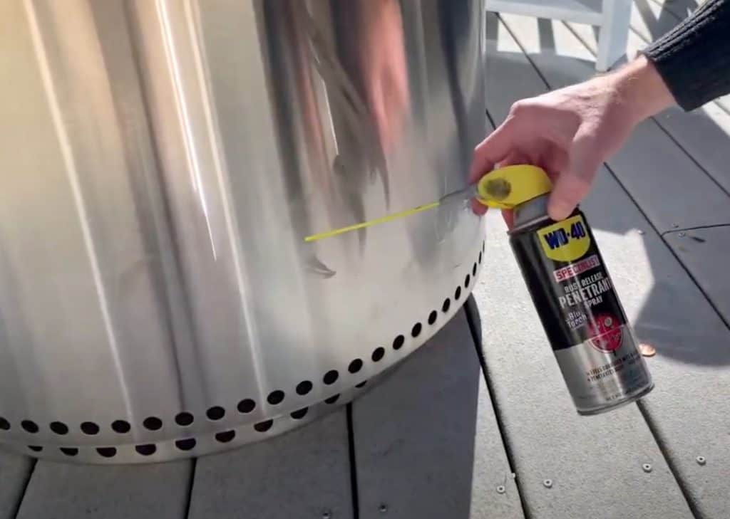 Rust Stove How to Easily Remove Rust from a Solo Stove | Mad Backyard
