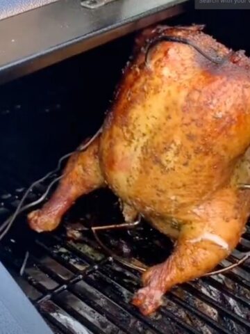 beer can chicken on a pit boss pellet grill