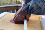 Pit Boss Rime Rib Smoked Prime Rib on a Pit Boss Pellet Grill | Mad Backyard