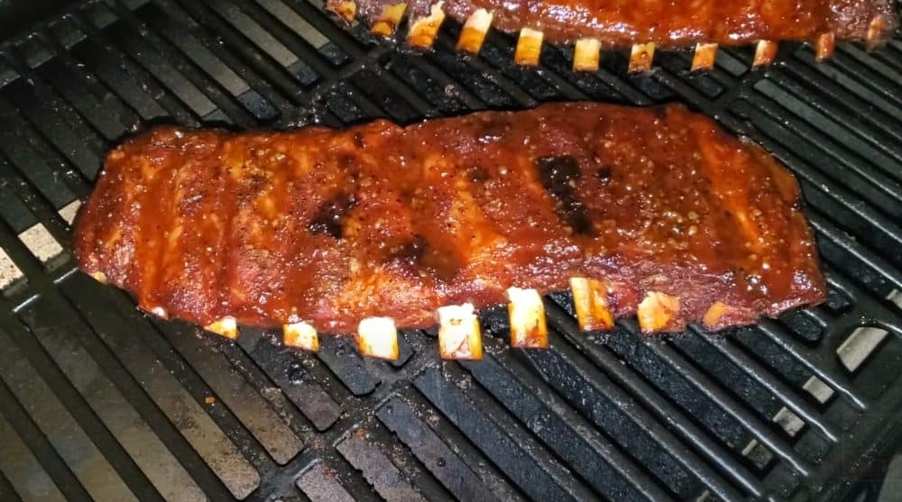 pit boss smoked 321 ribs on a pellet grill