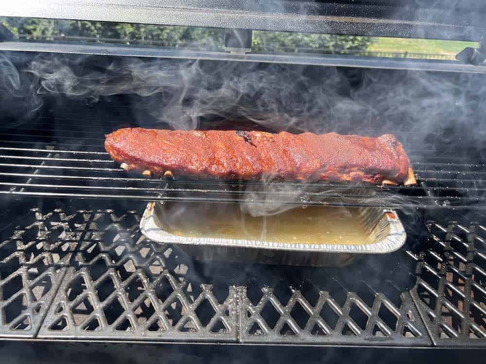 Smoking Spareribs on Pit Boss