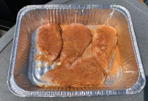 seasoned chicken breasts