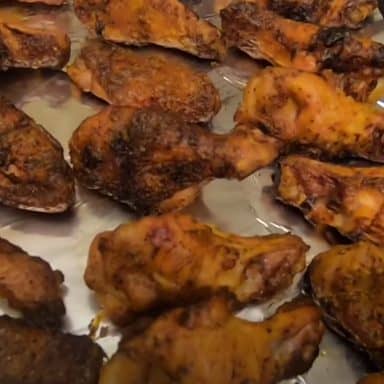 traeger smoked chicken wings
