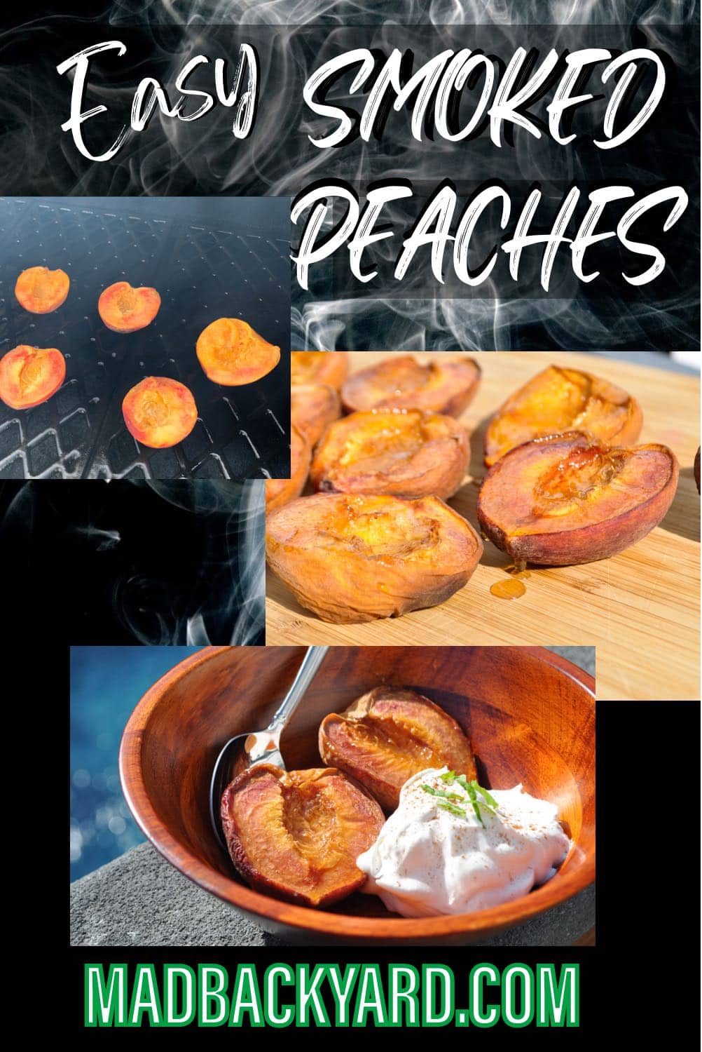Smoked Peaches PIN for Mad Backyard