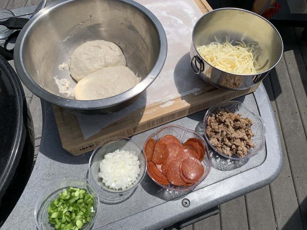 smoked pizza ingredients