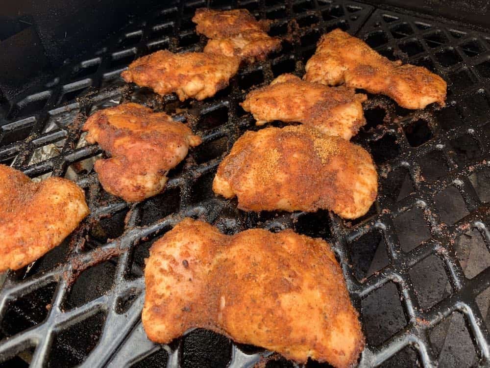 smoked boneless chicken thighs for smoked pulled chicken