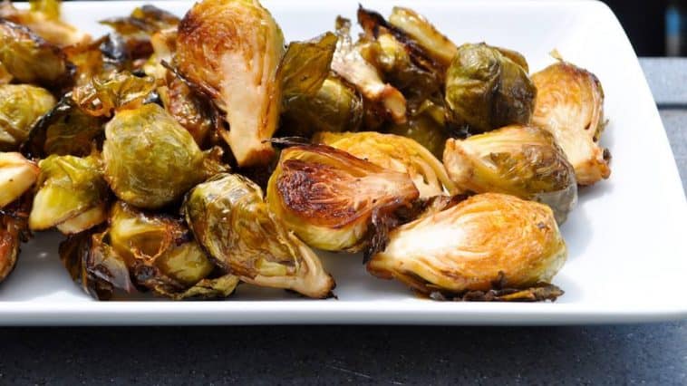 smoked brussel sprouts