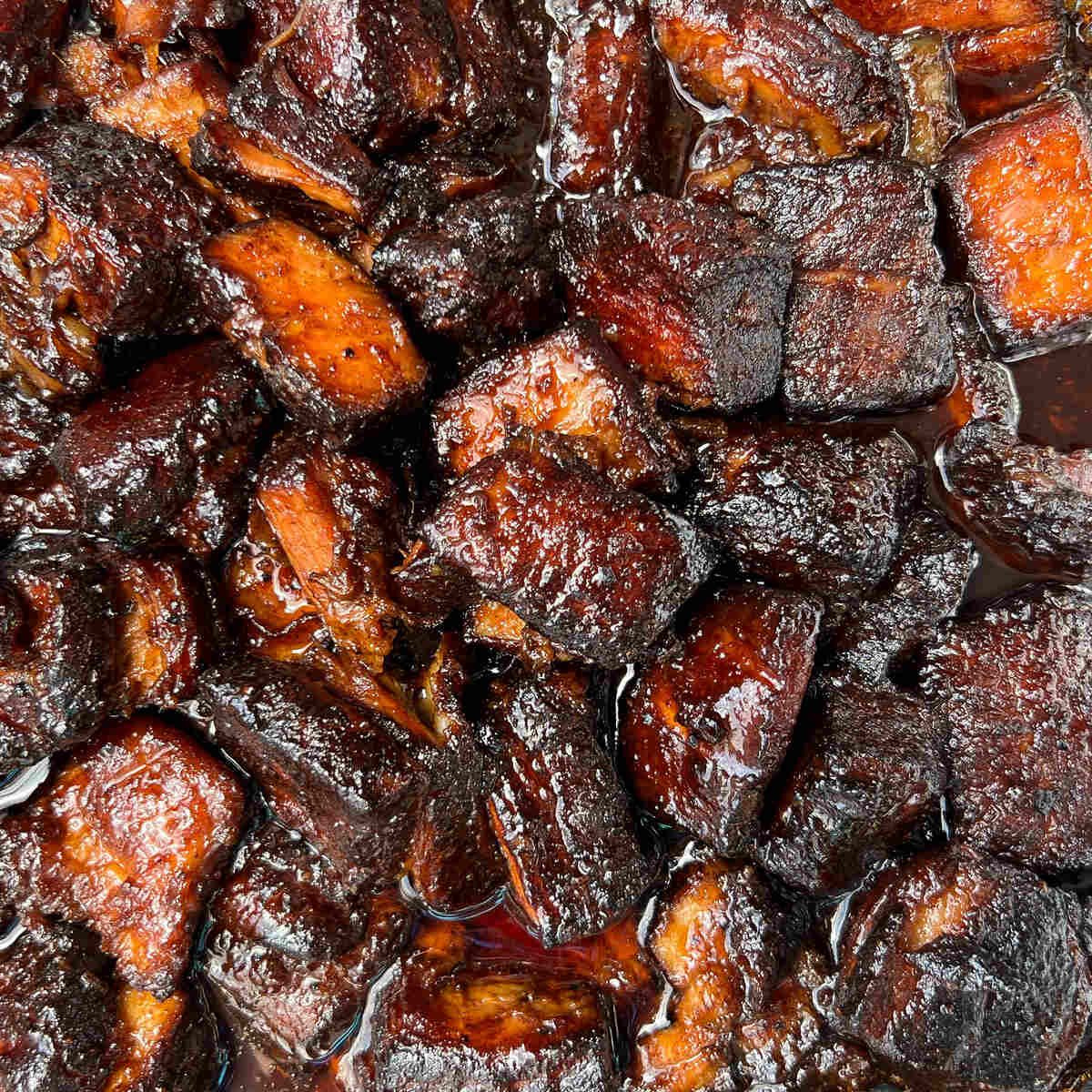 pork belly burnt ends