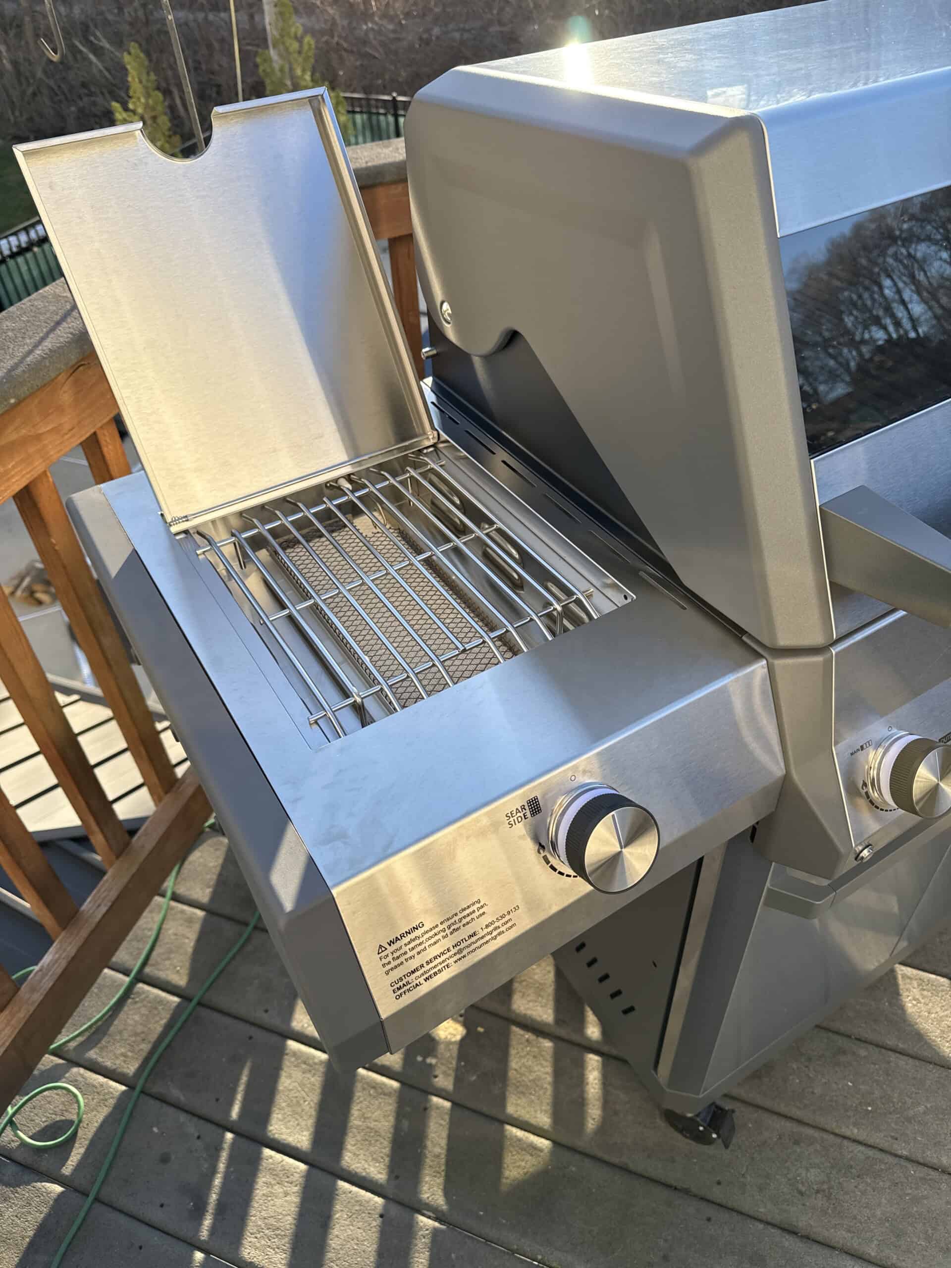 High-quality outdoor gas grill for backyard cooking.